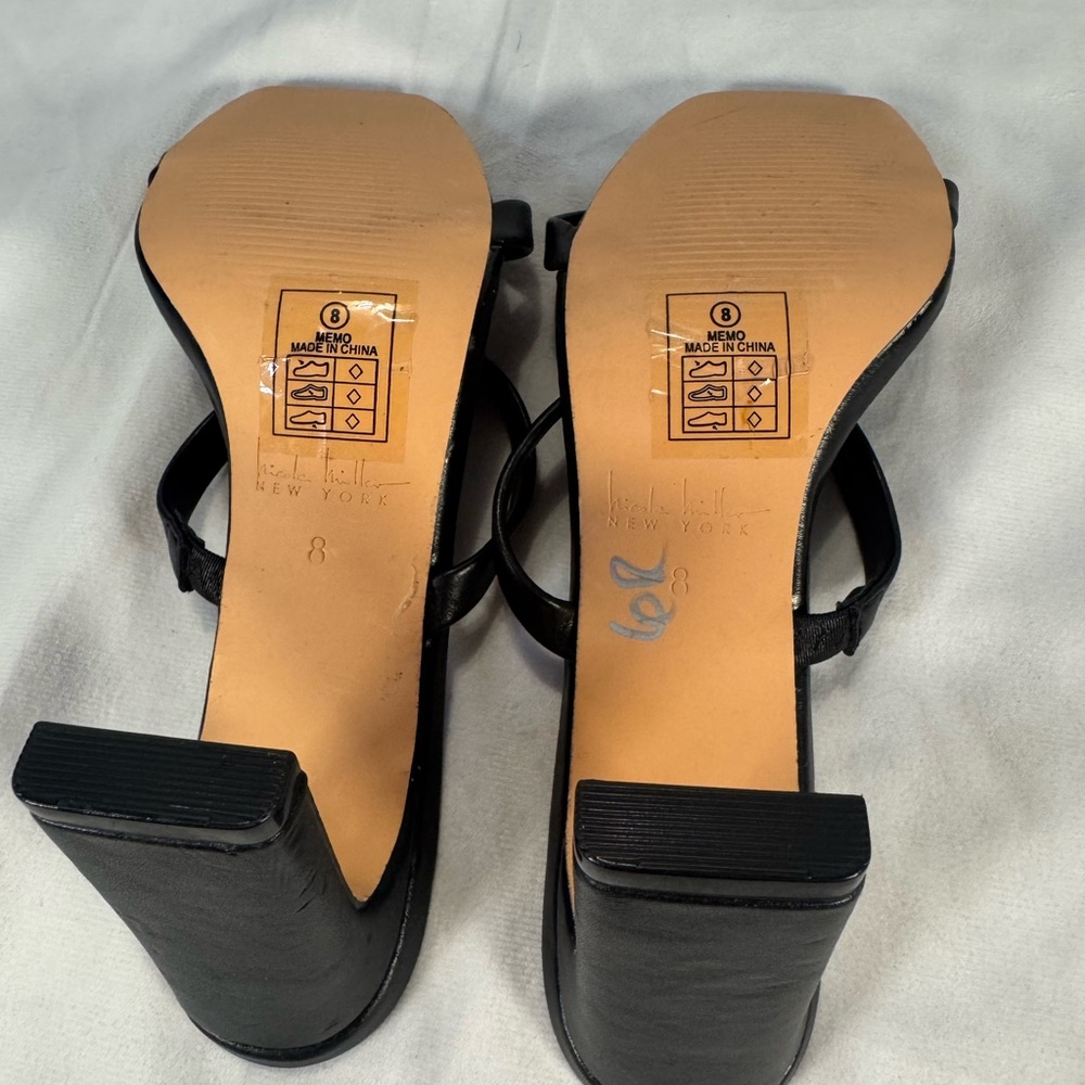 Nicole Miller Elegant Black Heels - Picture 4 of 4